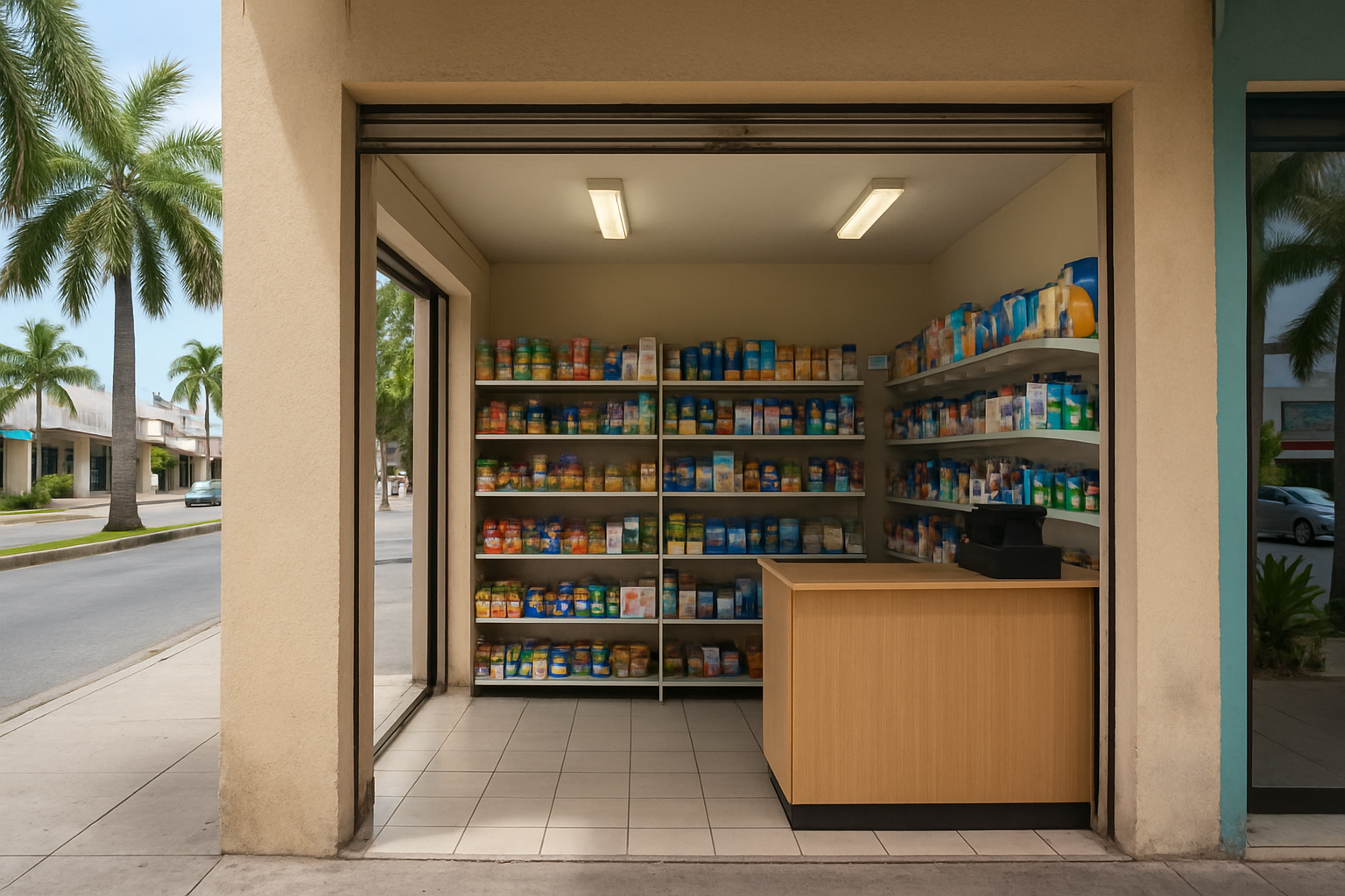 Operating retail shop for sale