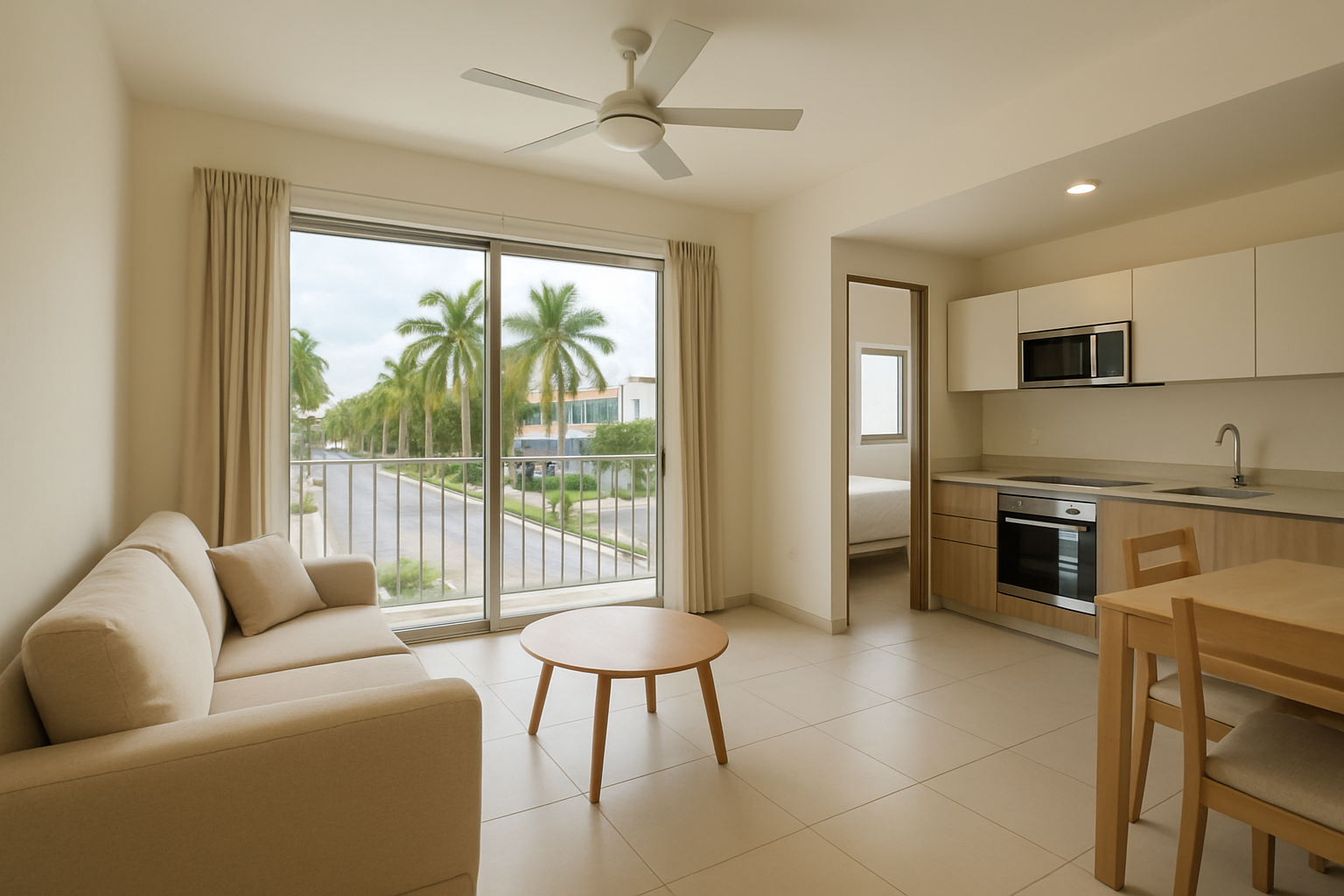 1-bedroom apartment for rent