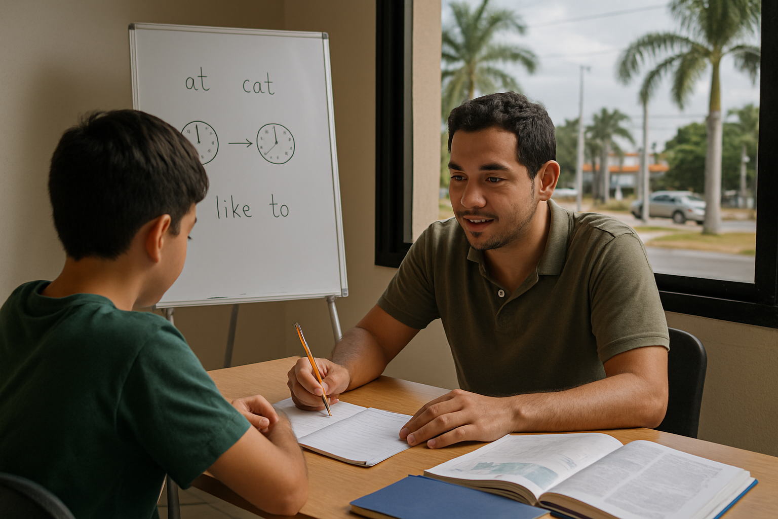 Spanish and English lessons
