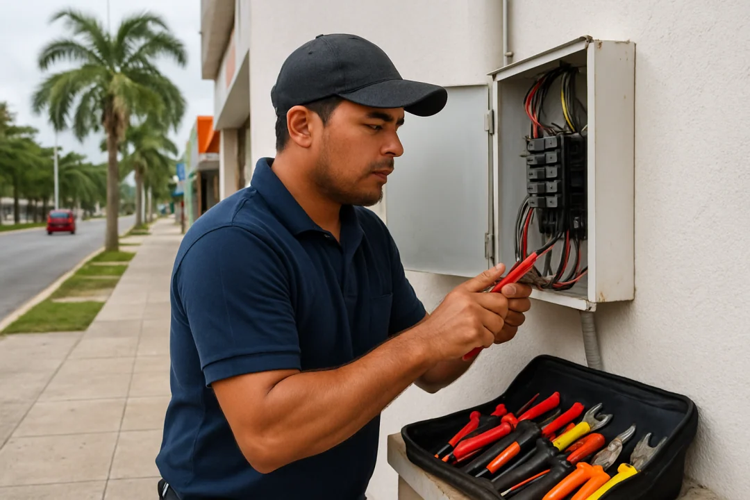 Electrician for home repairs
