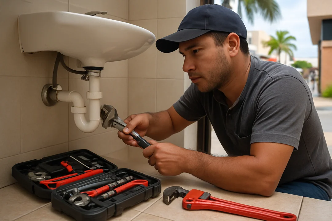 Plumber for home repairs