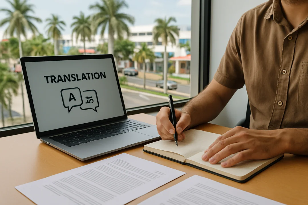 Document translation help