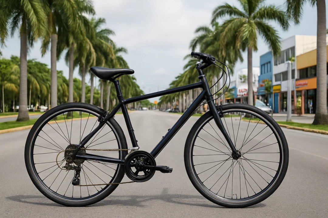 Comfortable city bicycle