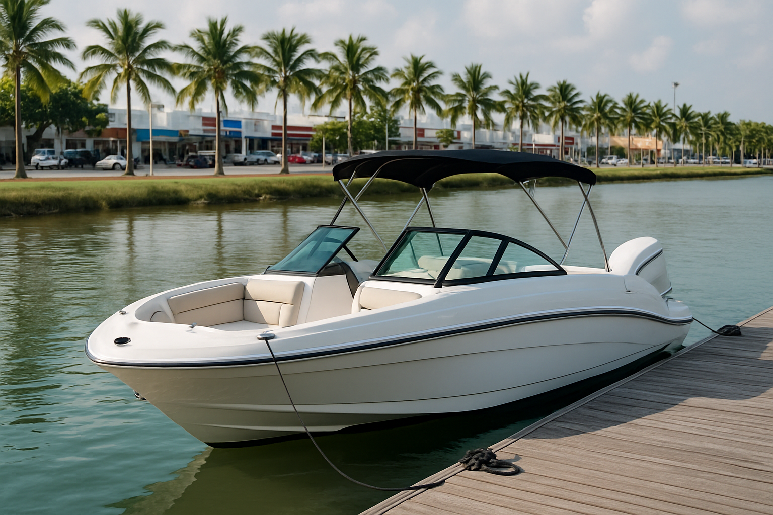 Recreational motorboat