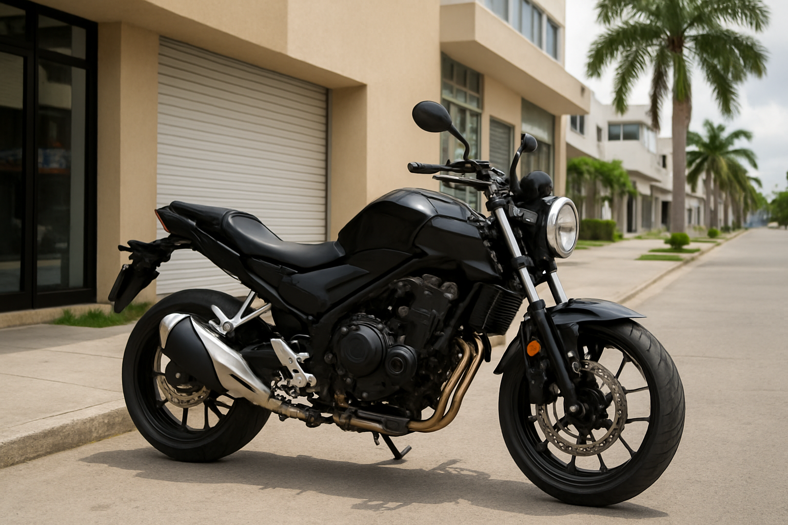 City motorcycle