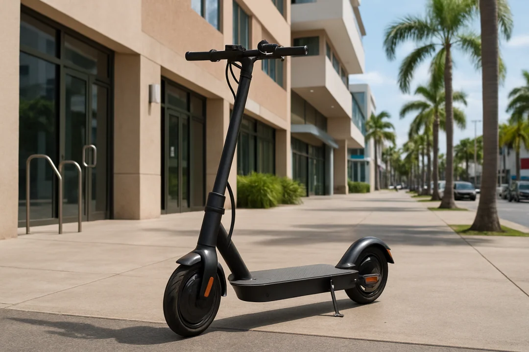 Foldable electric scooter