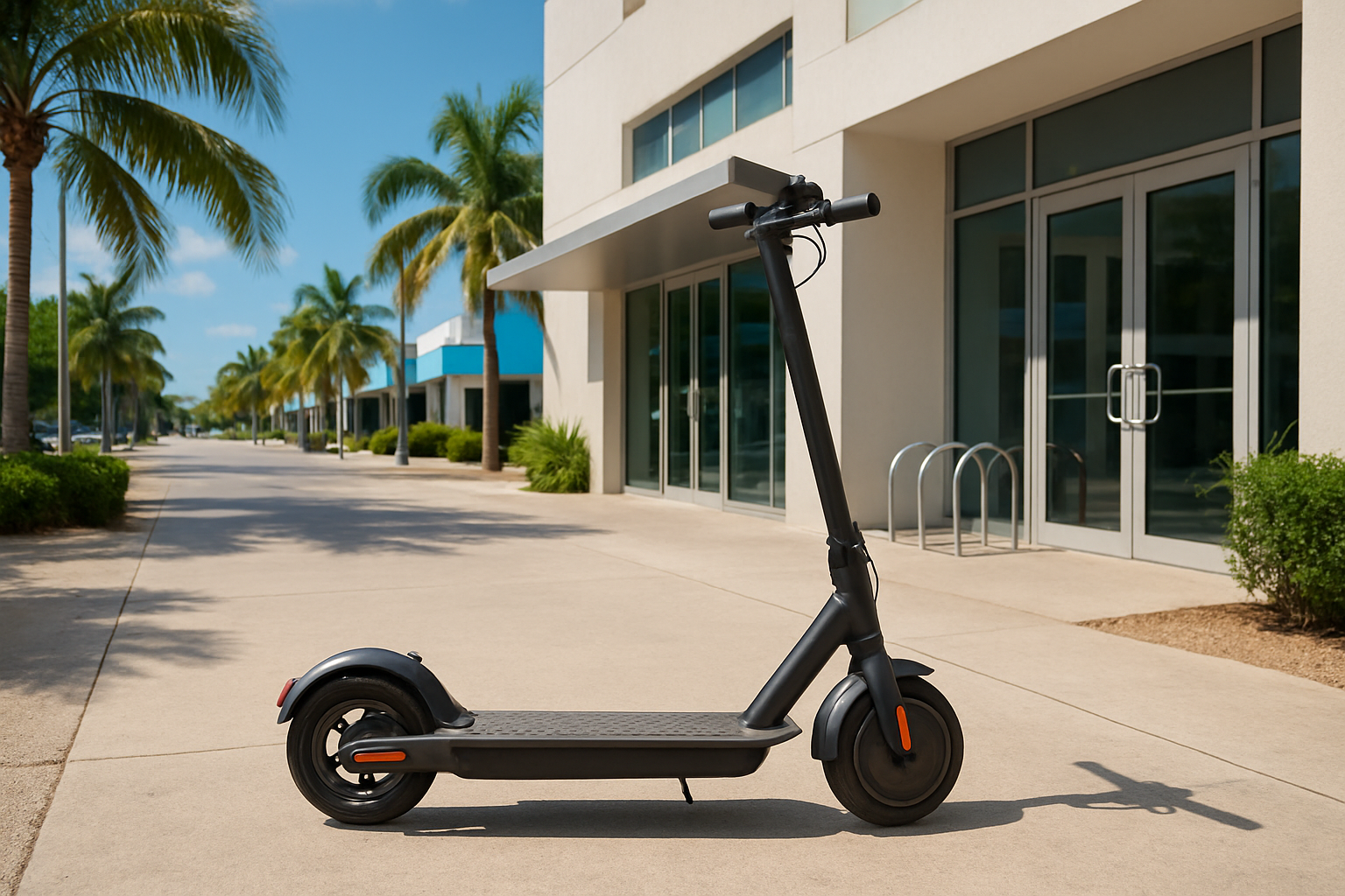 Foldable electric scooter