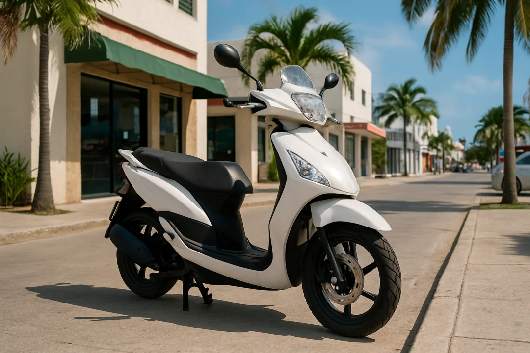 Efficient city scooter