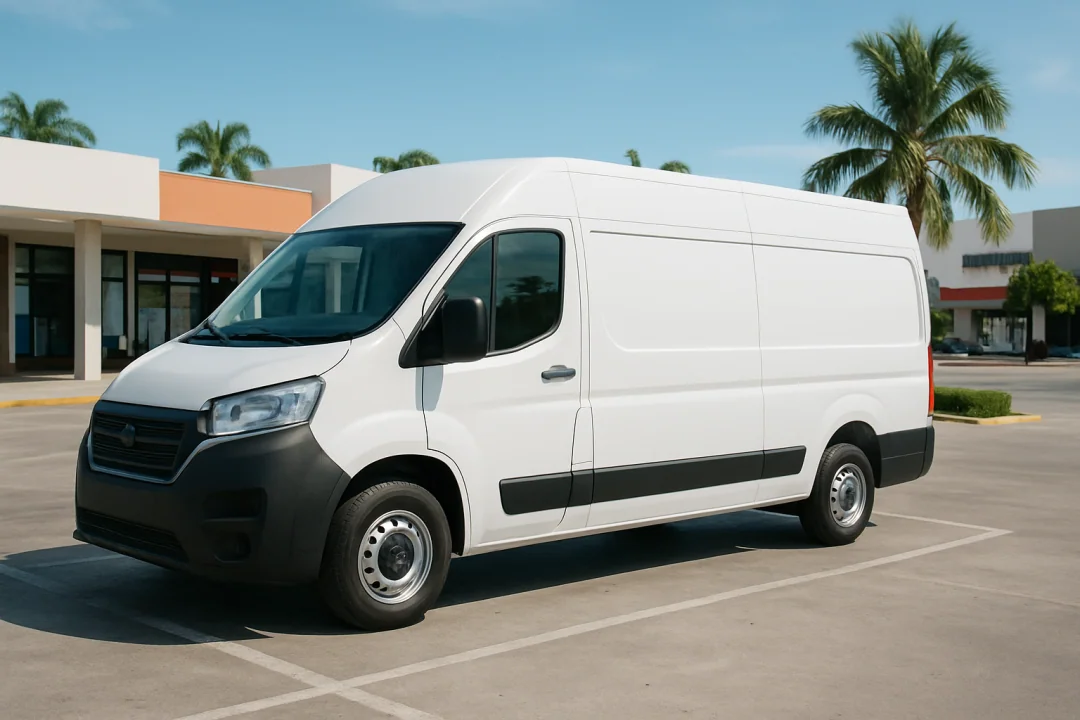 Passenger and cargo van