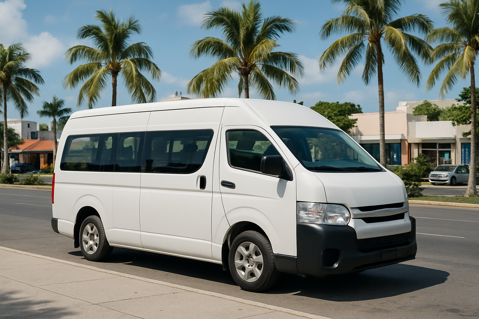 Passenger and cargo van
