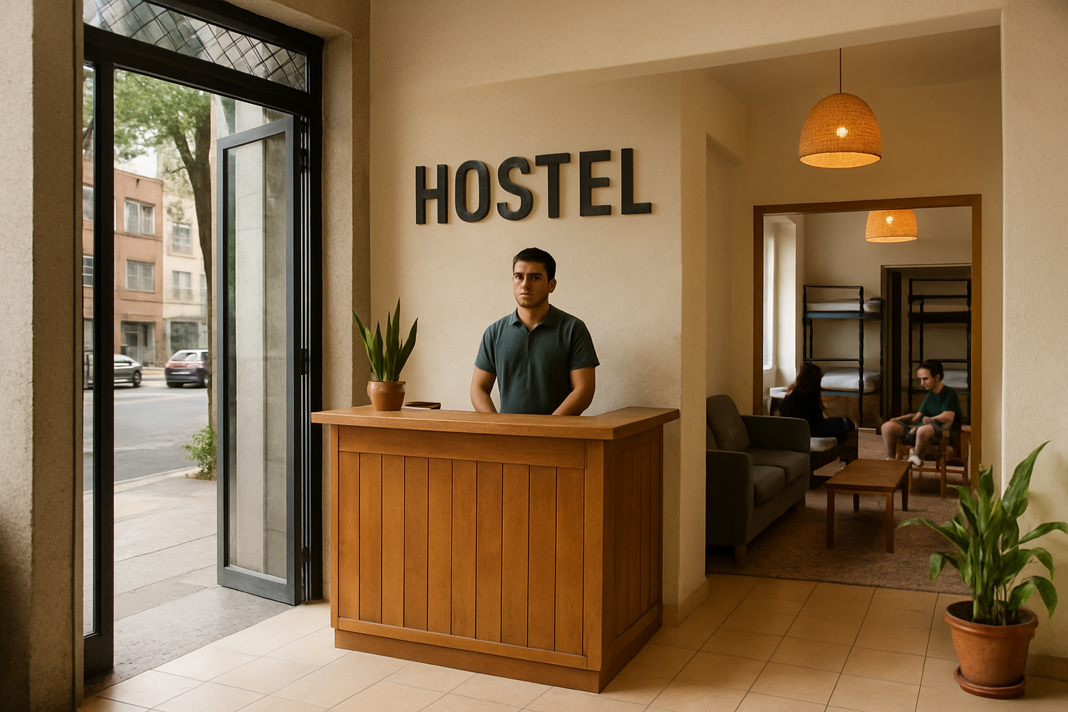 Operating hostel business for sale
