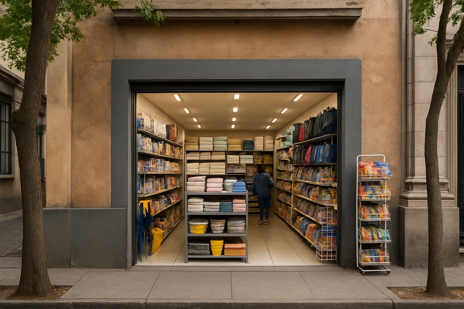 Operating retail shop for sale