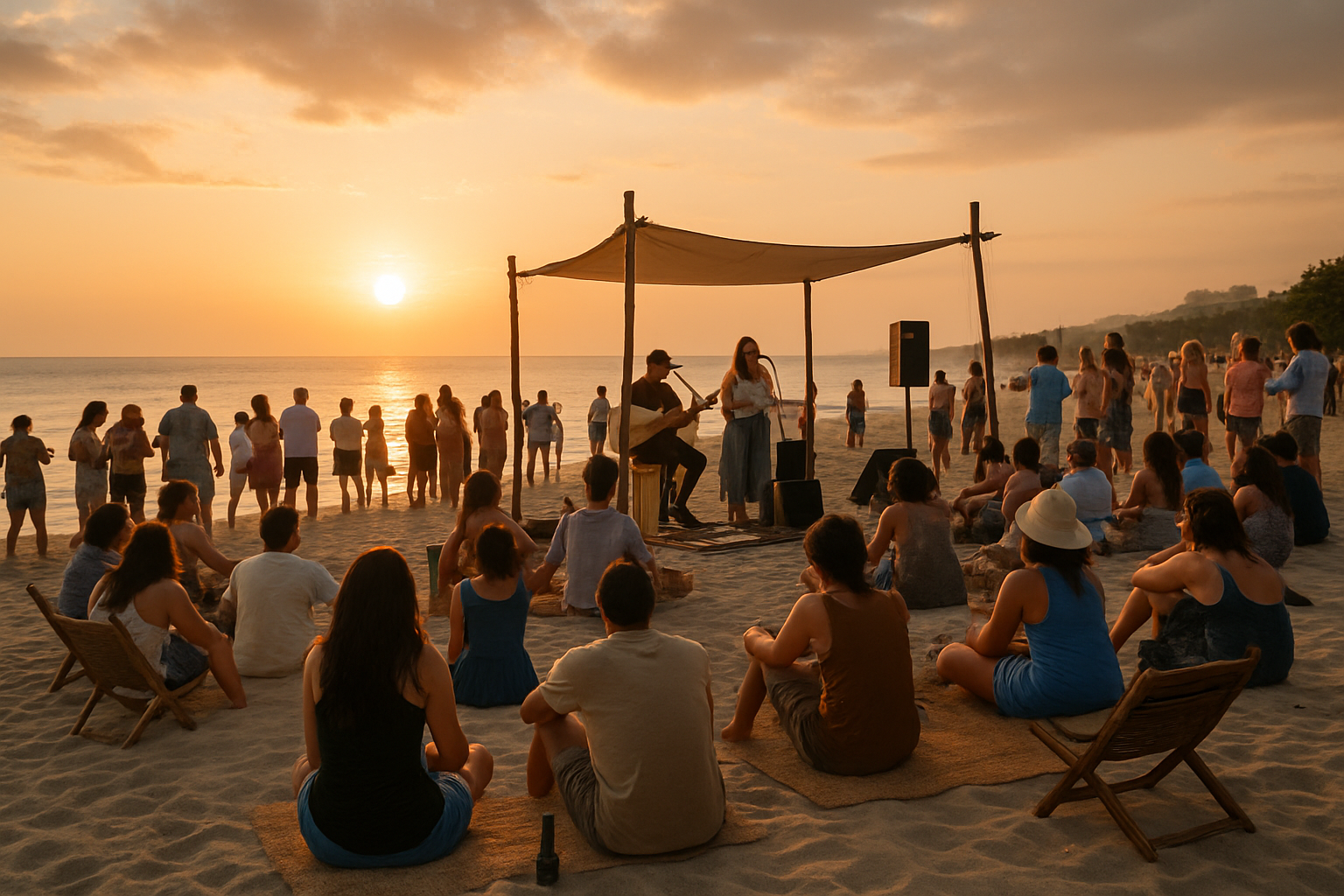 Sunset Beach Party