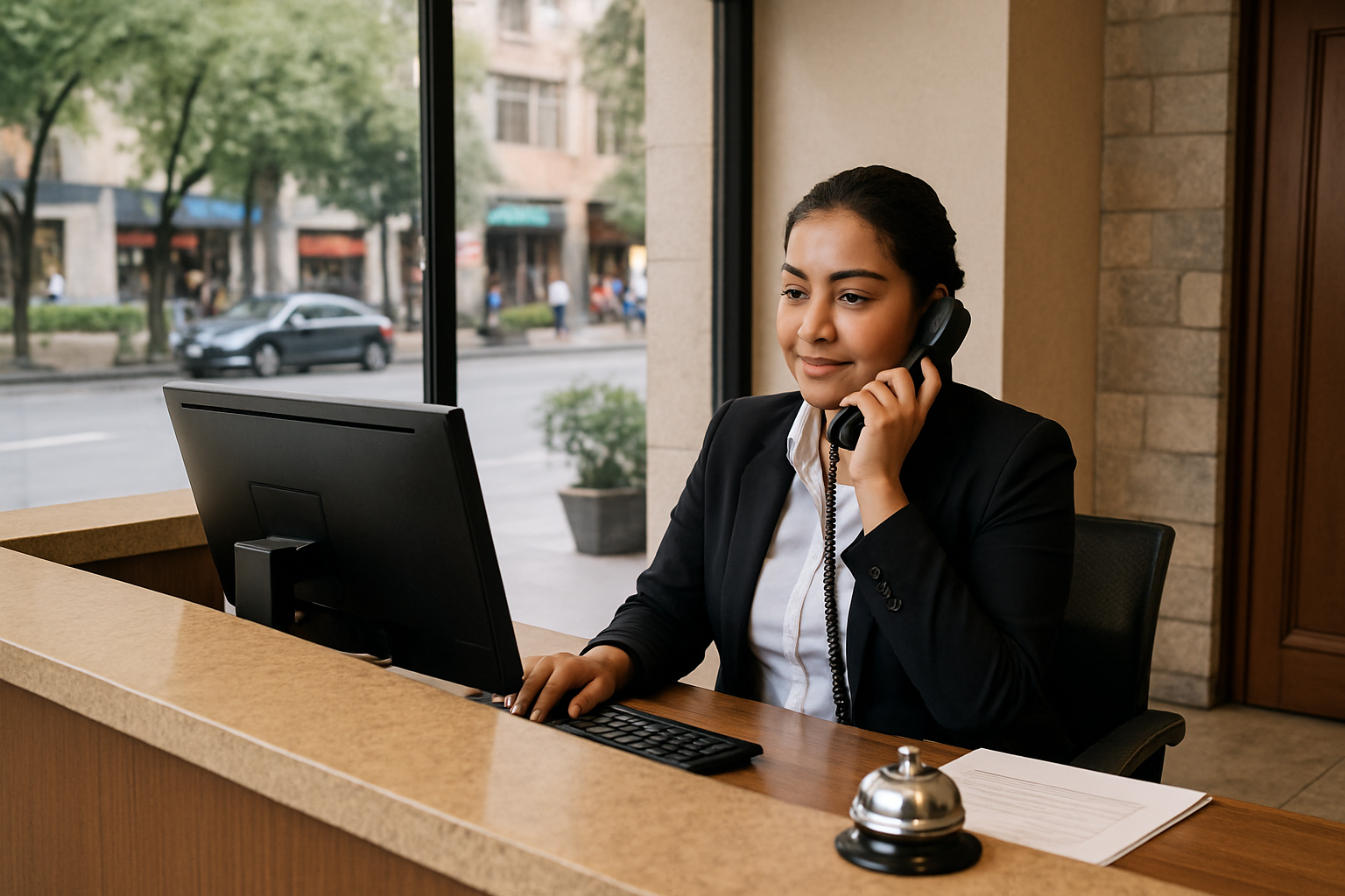 Hotel receptionist