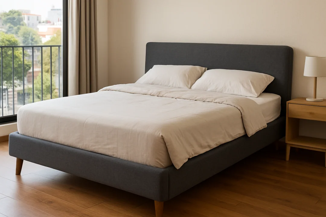 Queen-size bed frame