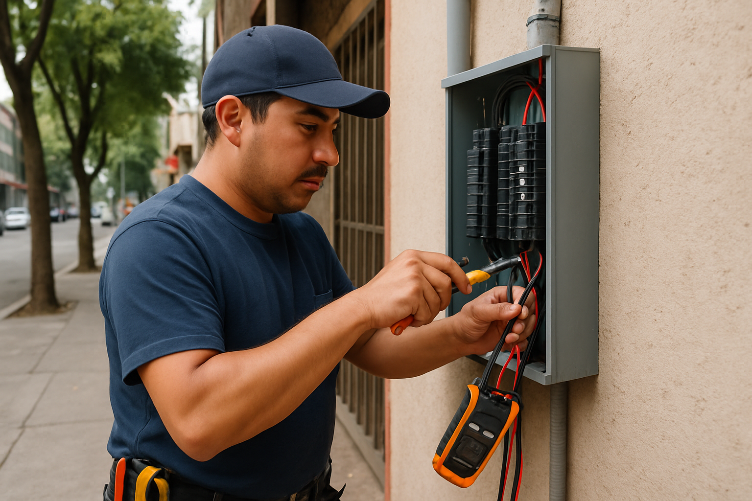 Electrician for home repairs