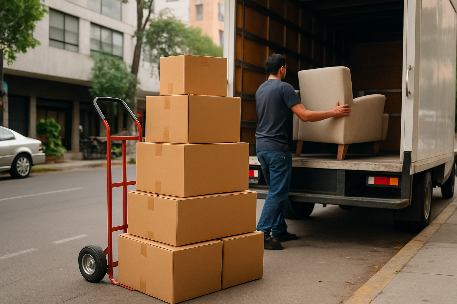 Small moving and delivery service