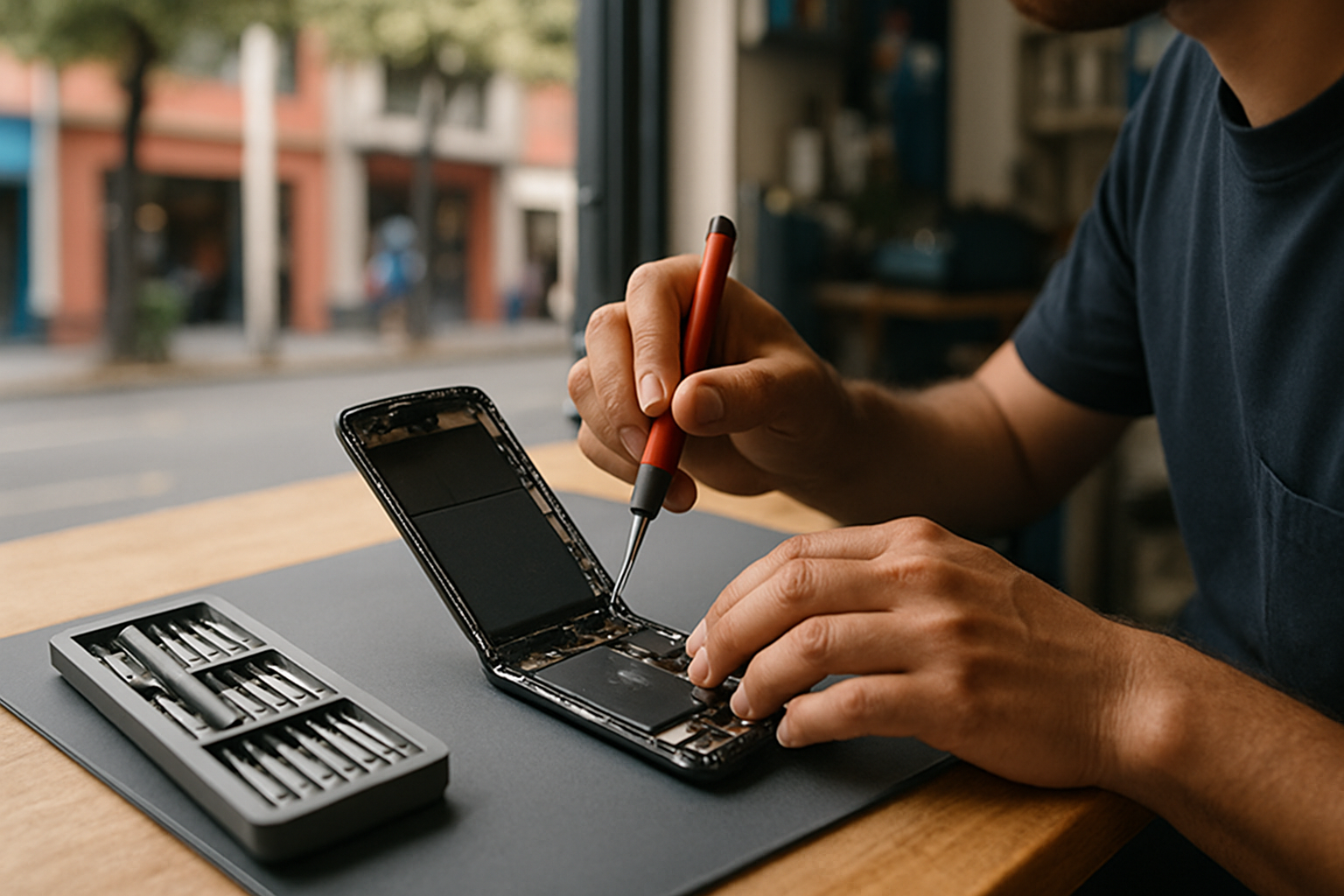Phone repair and setup
