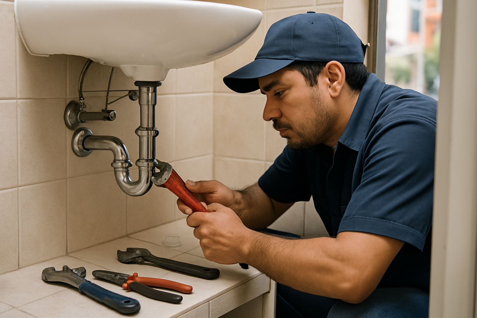 Plumber for home repairs