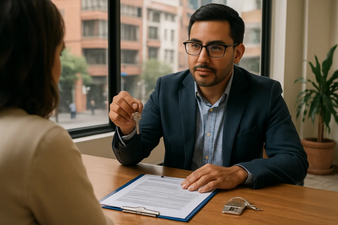 Real estate agent consultation
