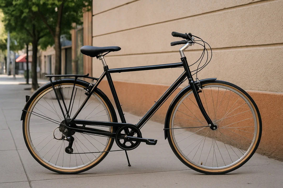 Comfortable city bicycle