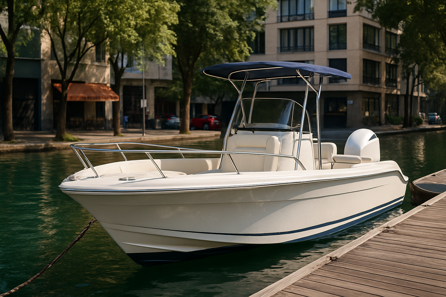 Recreational motorboat