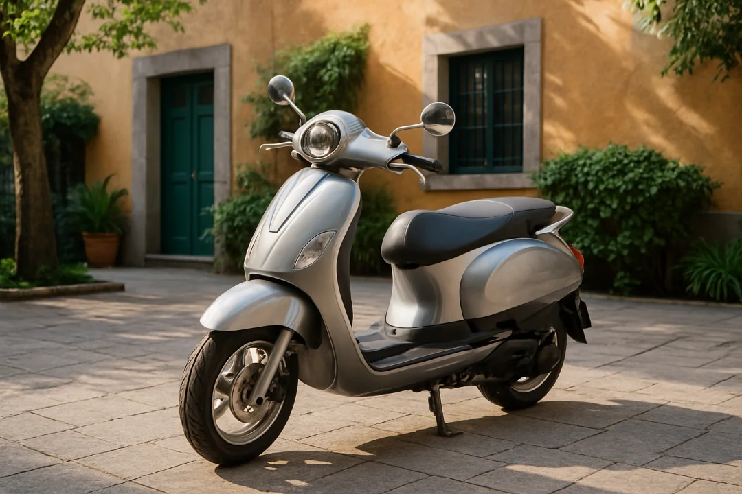 Efficient city scooter