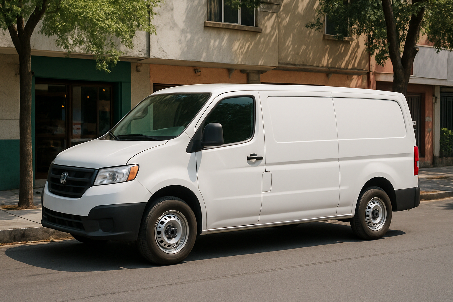 Passenger and cargo van