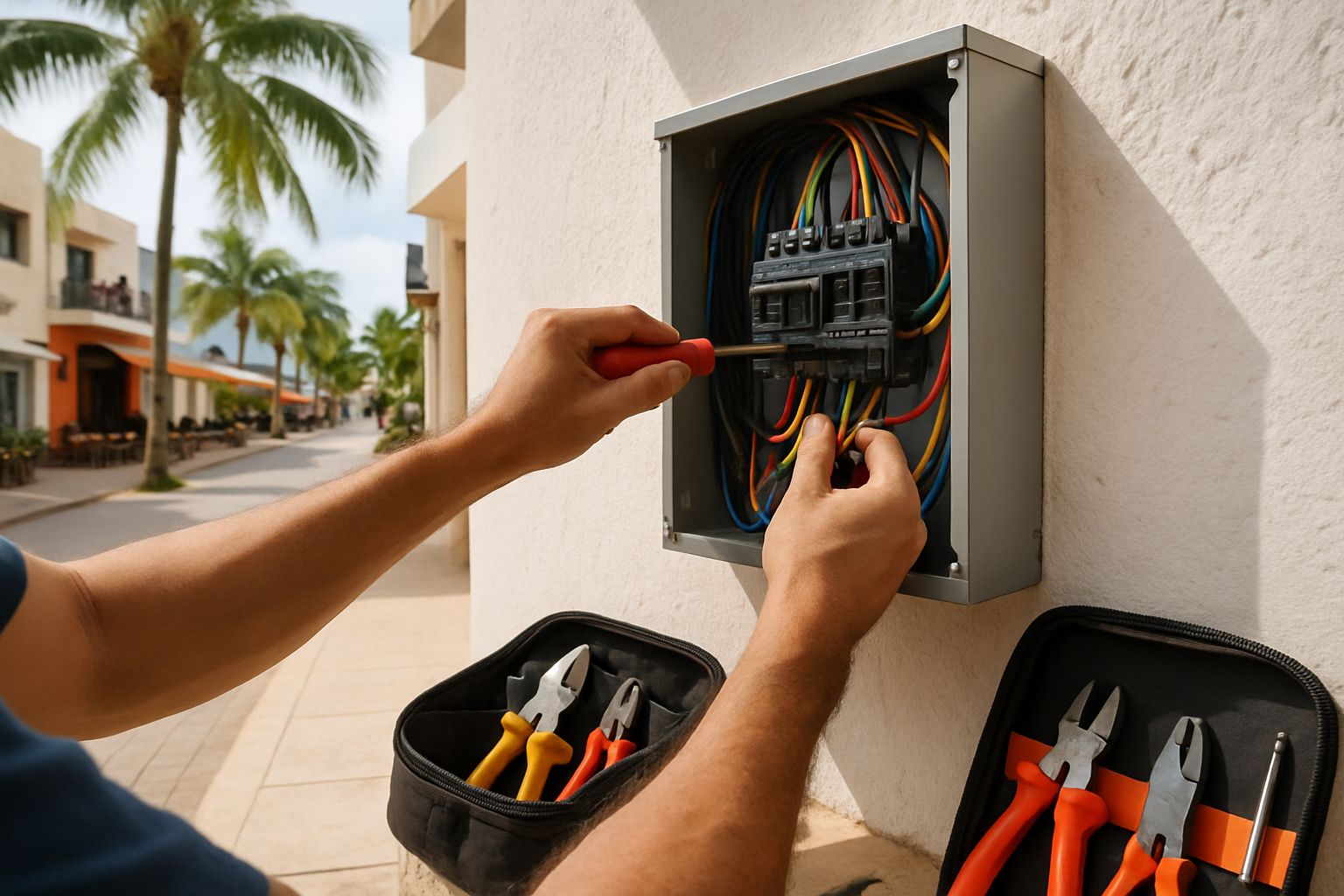 Air conditioning technician