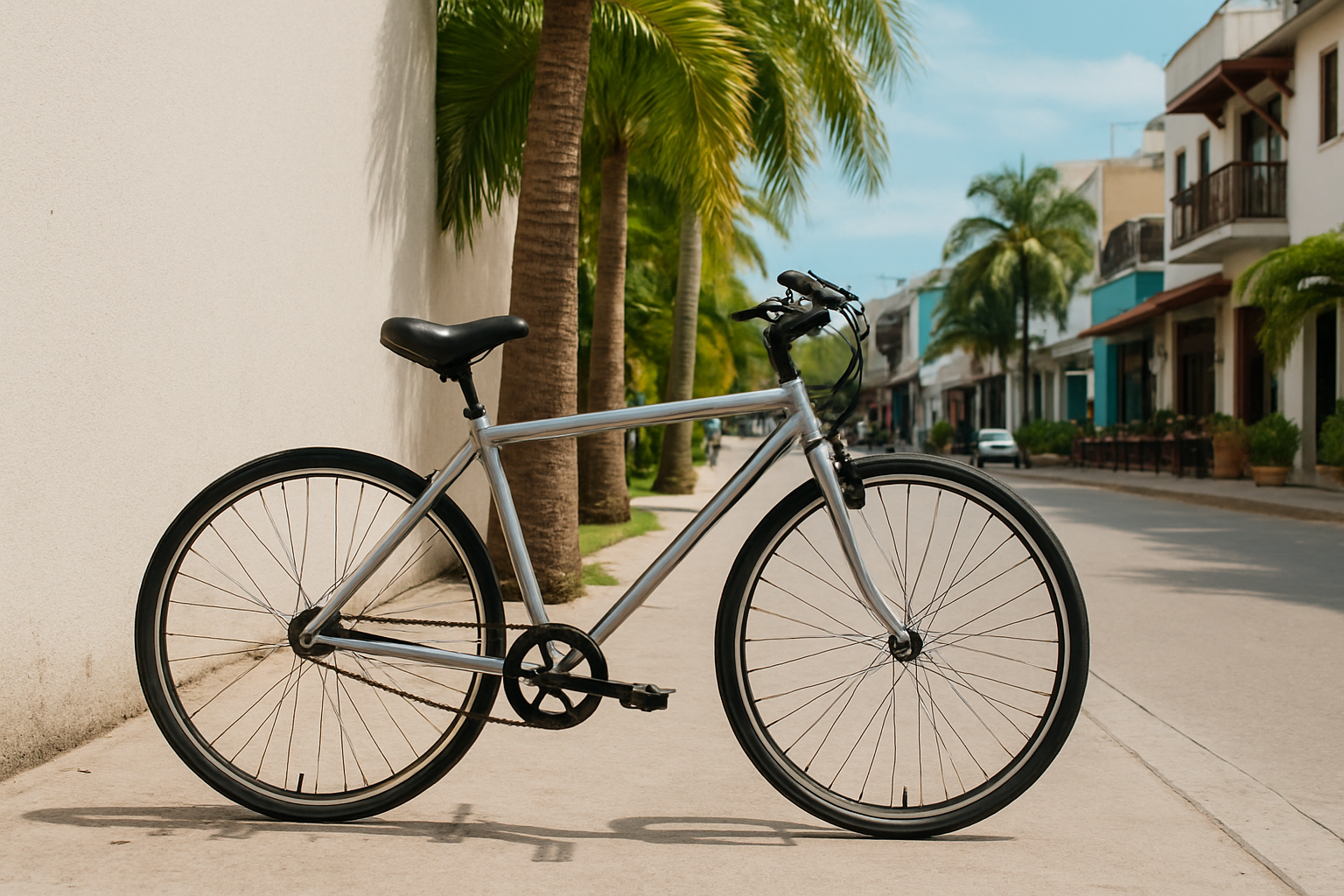Bicicleta cómoda para ciudad
