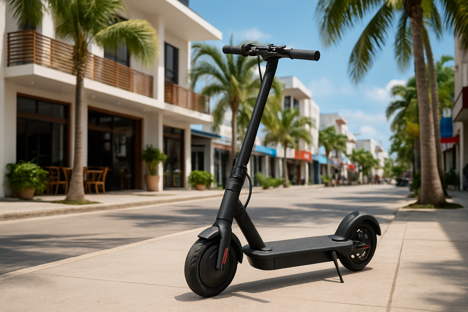 Scooter eléctrico plegable