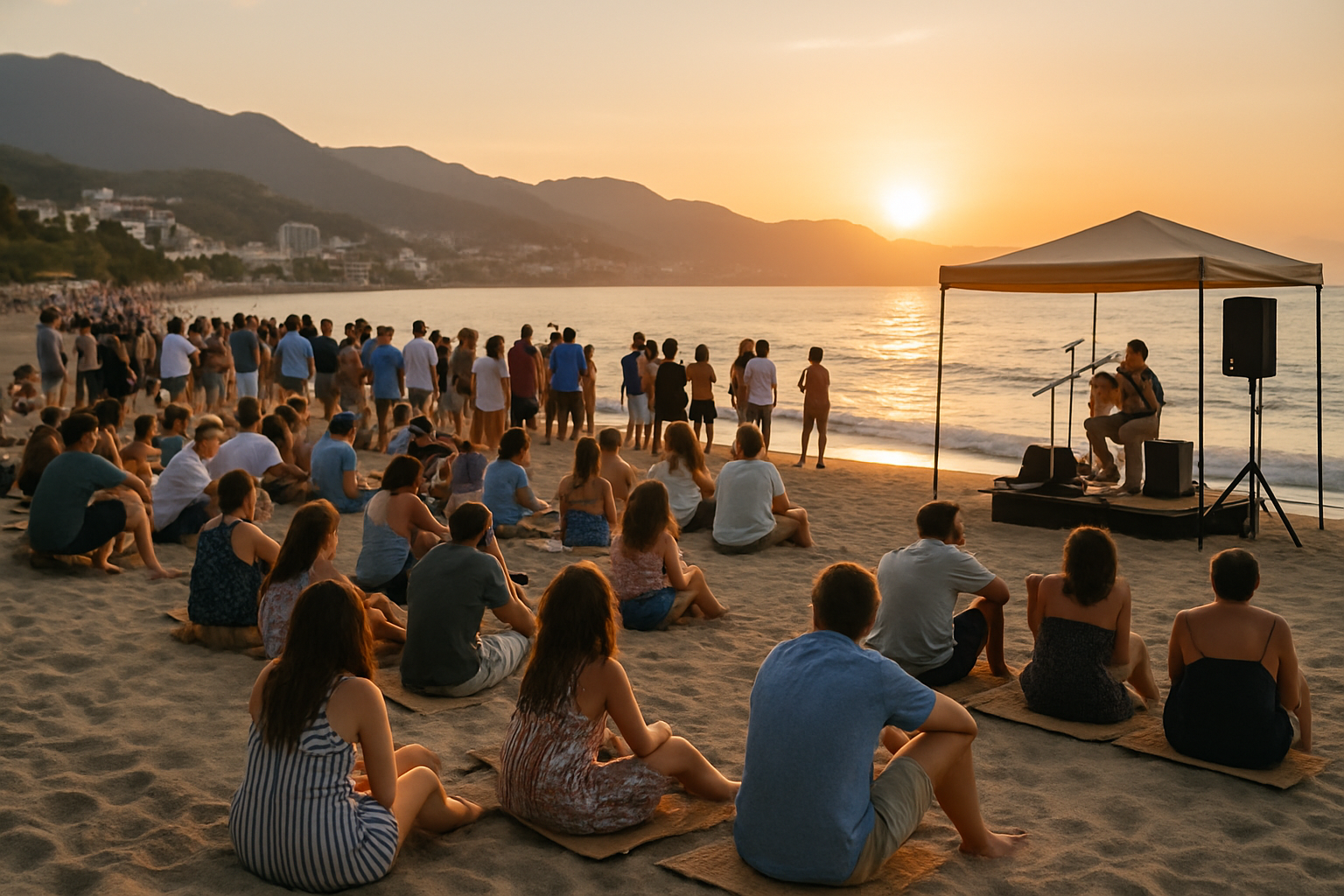 Sunset Beach Party