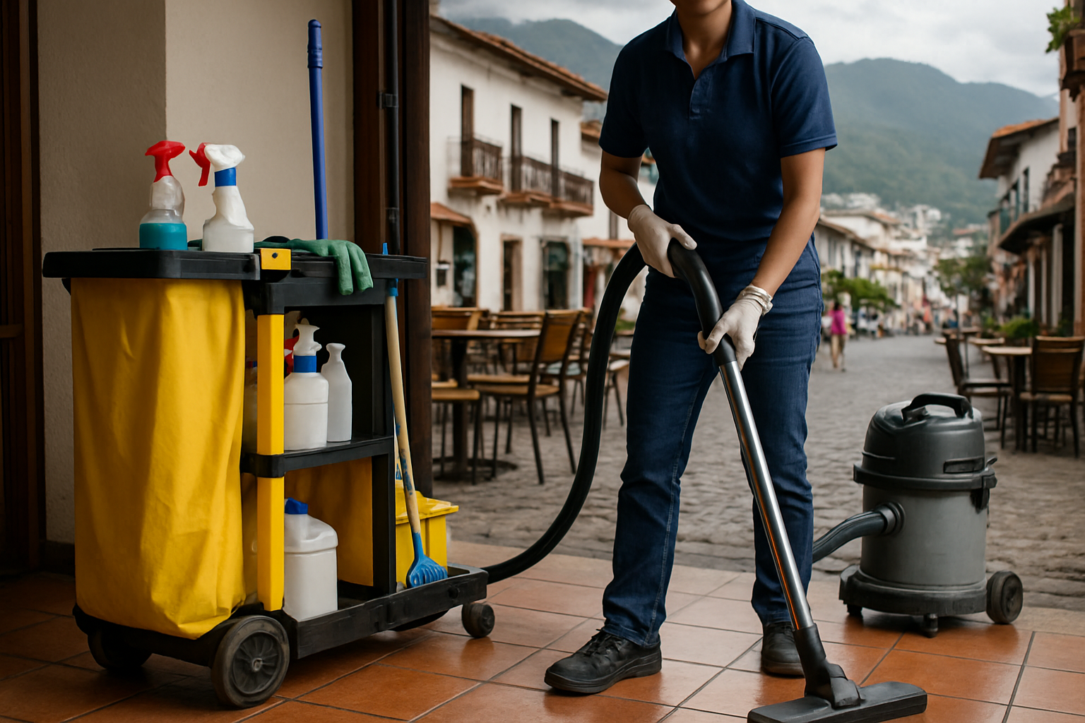 Hotel housekeeping staff