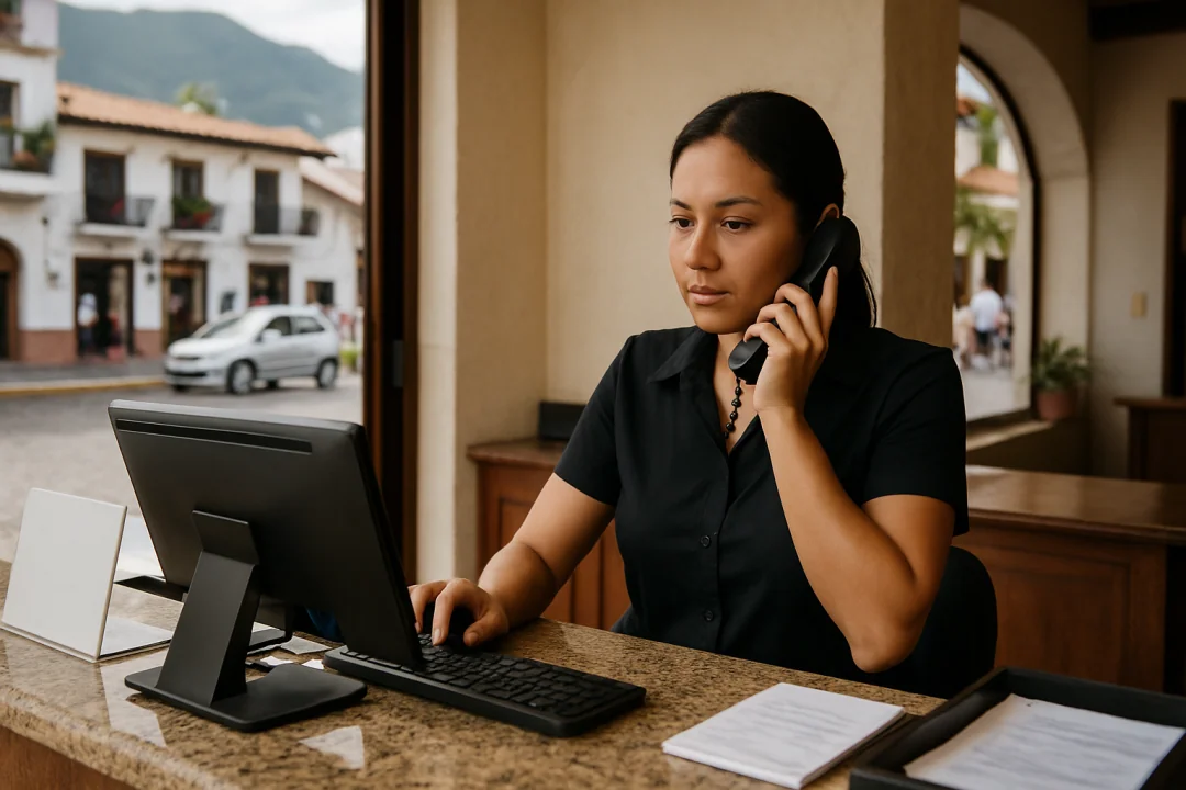 Hotel receptionist