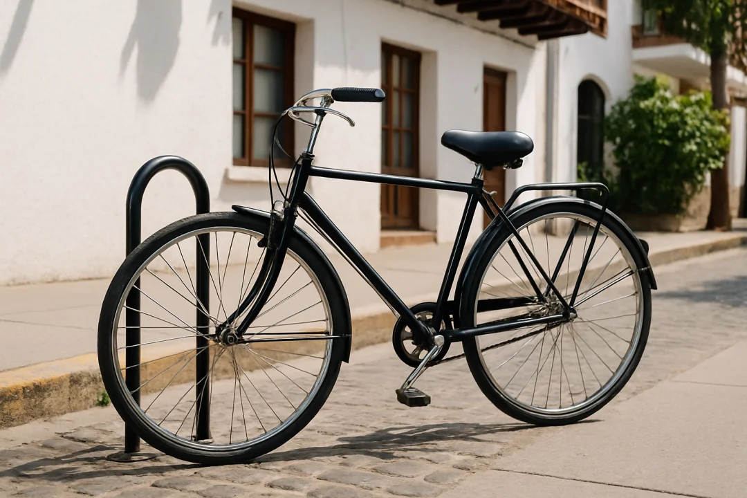 Comfortable city bicycle