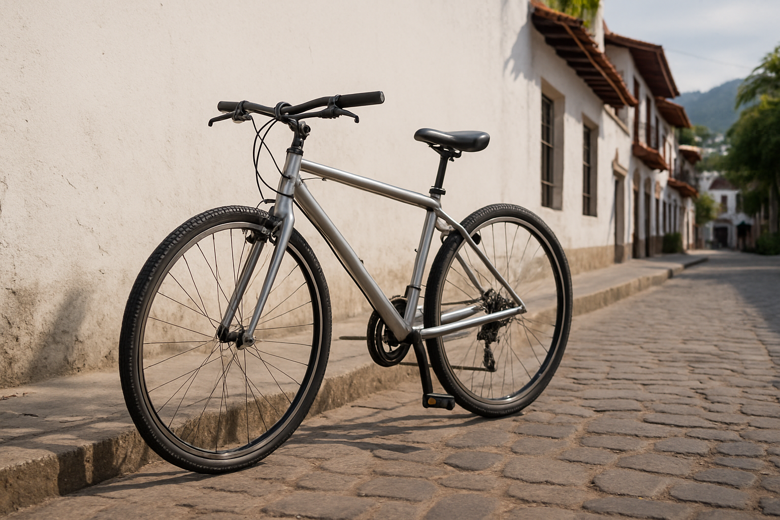 Comfortable city bicycle