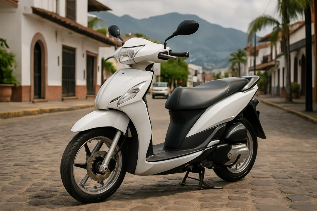 Efficient city scooter