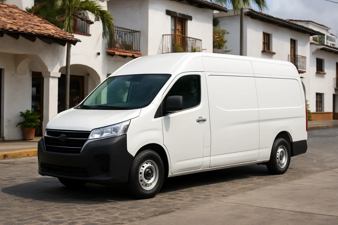 Passenger and cargo van