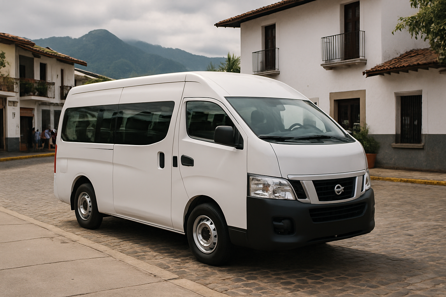 Passenger and cargo van