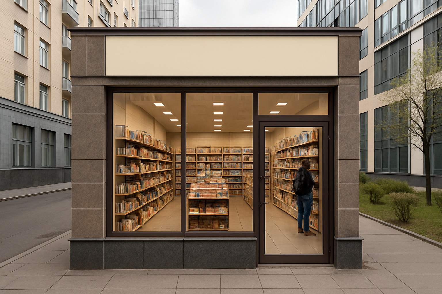 Operating retail shop for sale