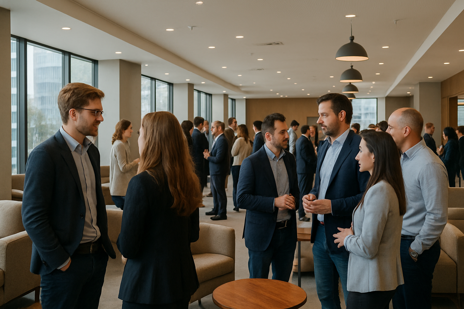 Encuentro de fundadores y startups