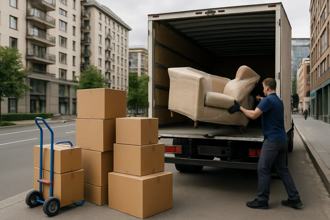 Small moving and delivery service