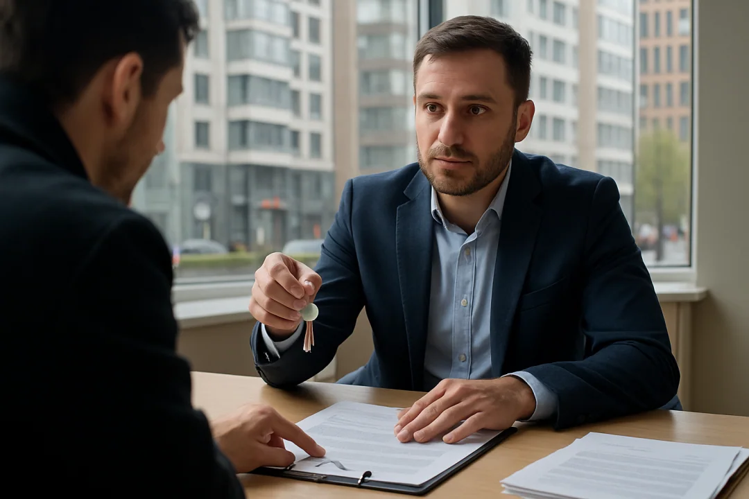 Real estate agent consultation