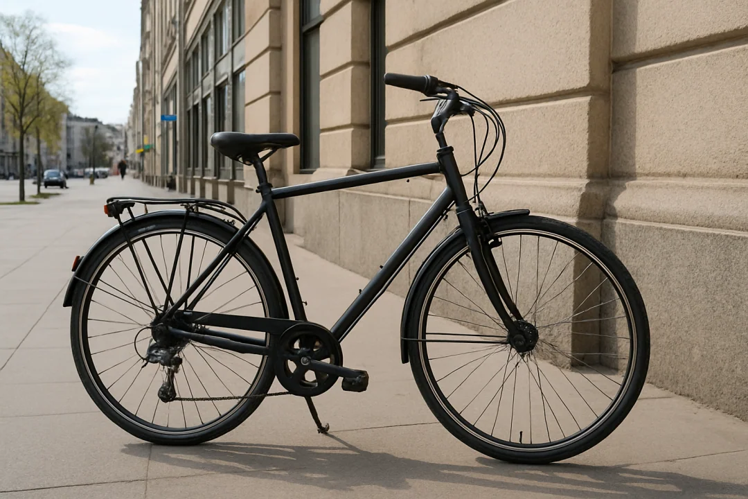 Comfortable city bicycle