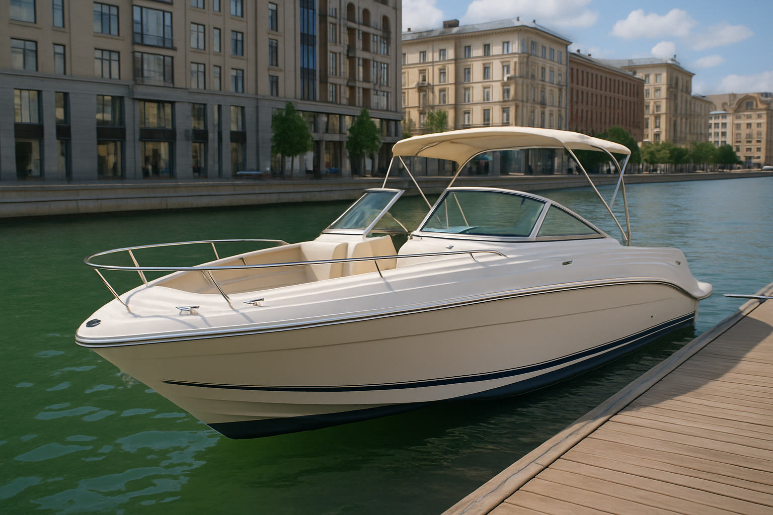 Recreational motorboat