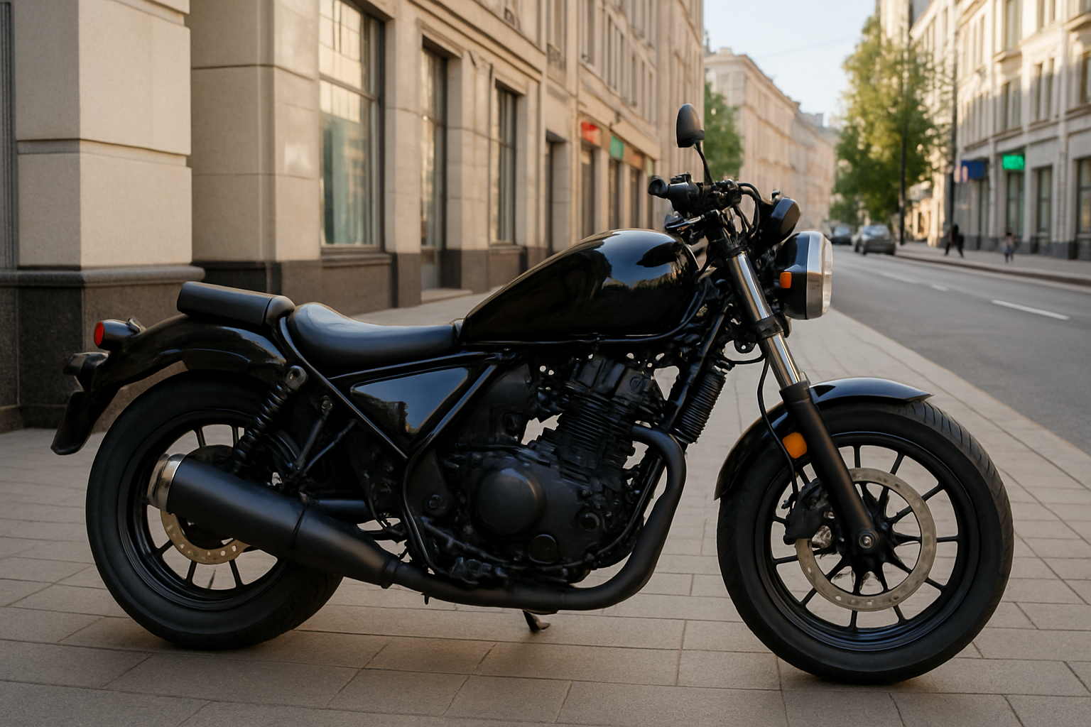 City motorcycle