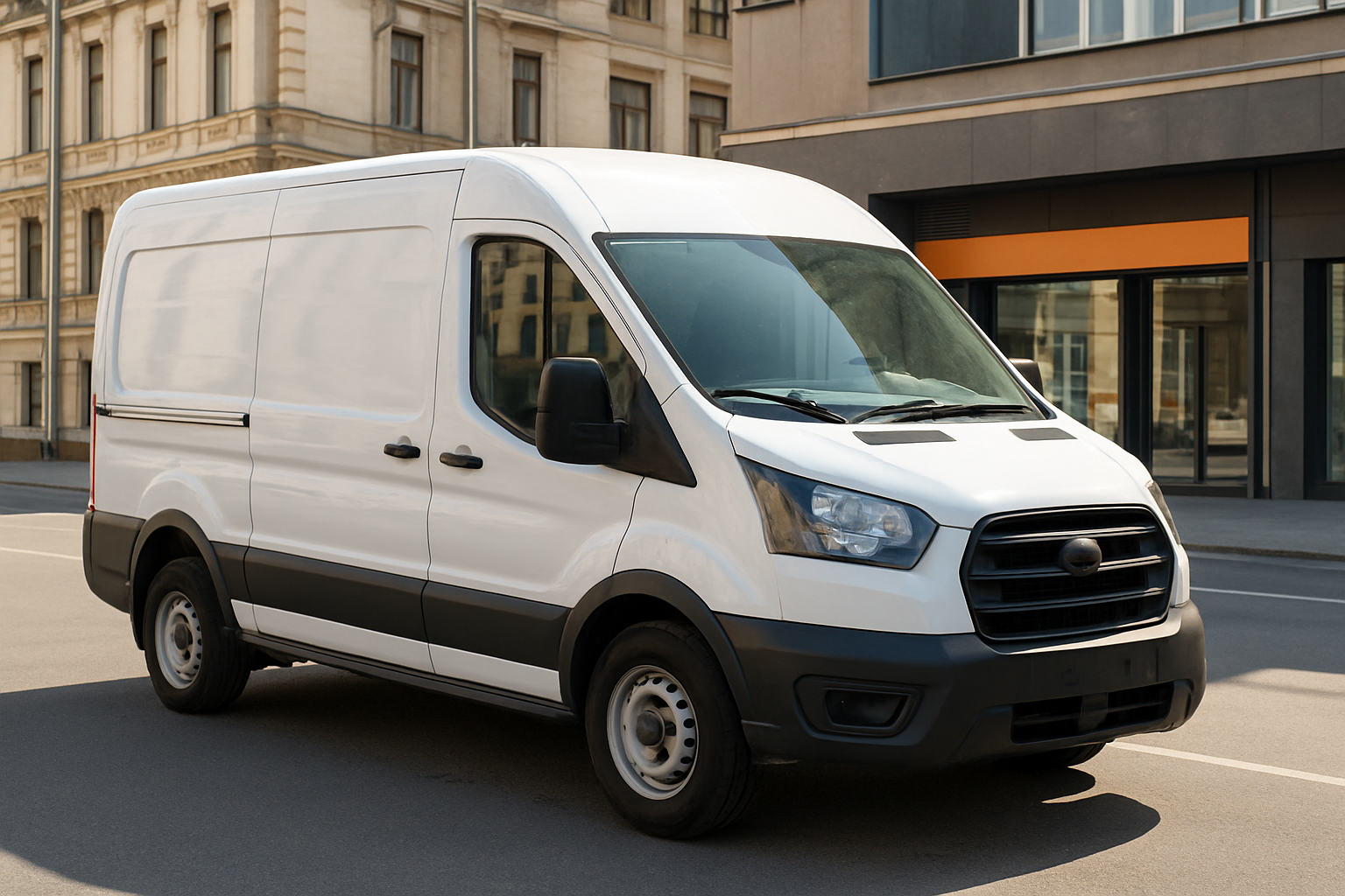 Passenger and cargo van