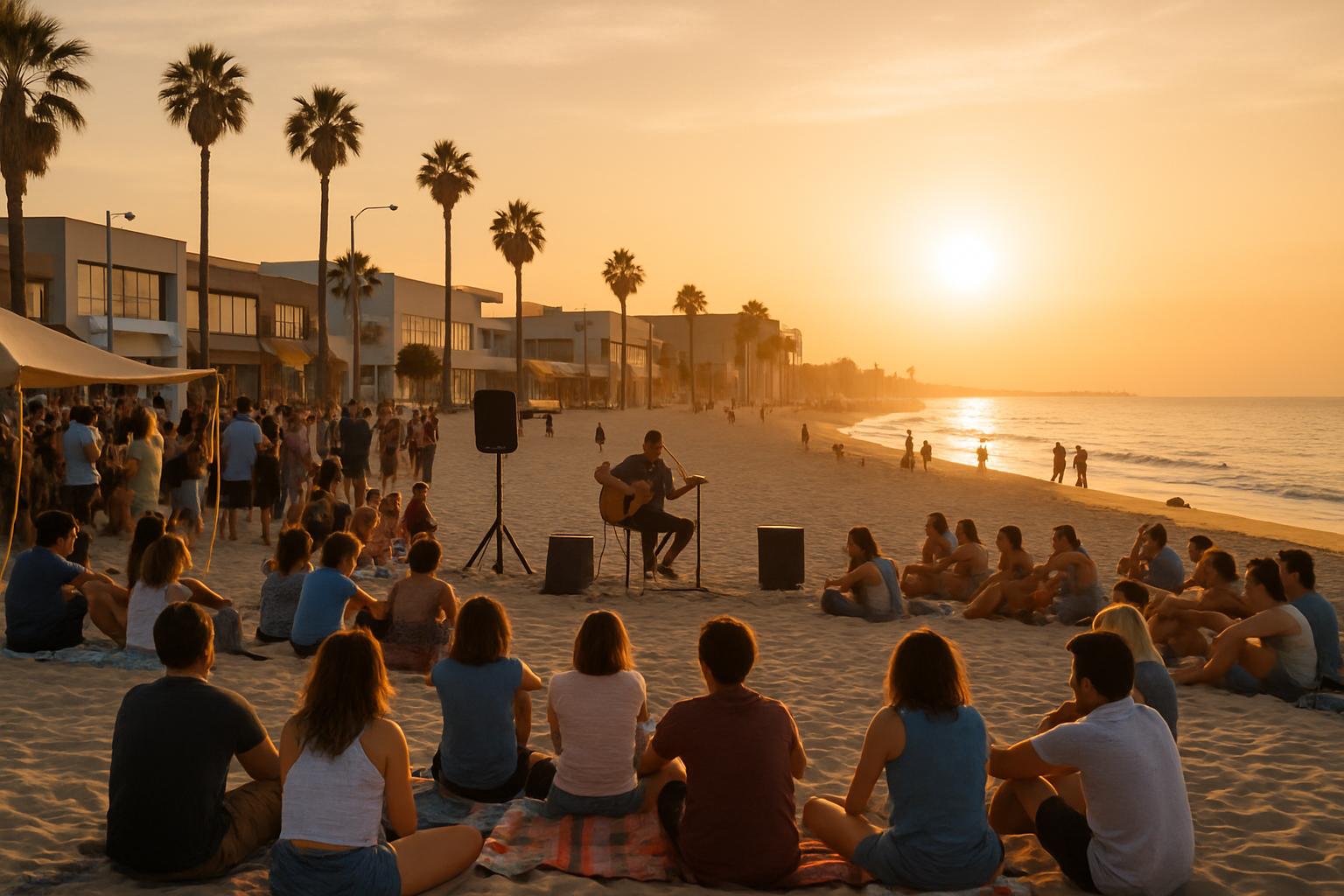 Sunset Beach Party