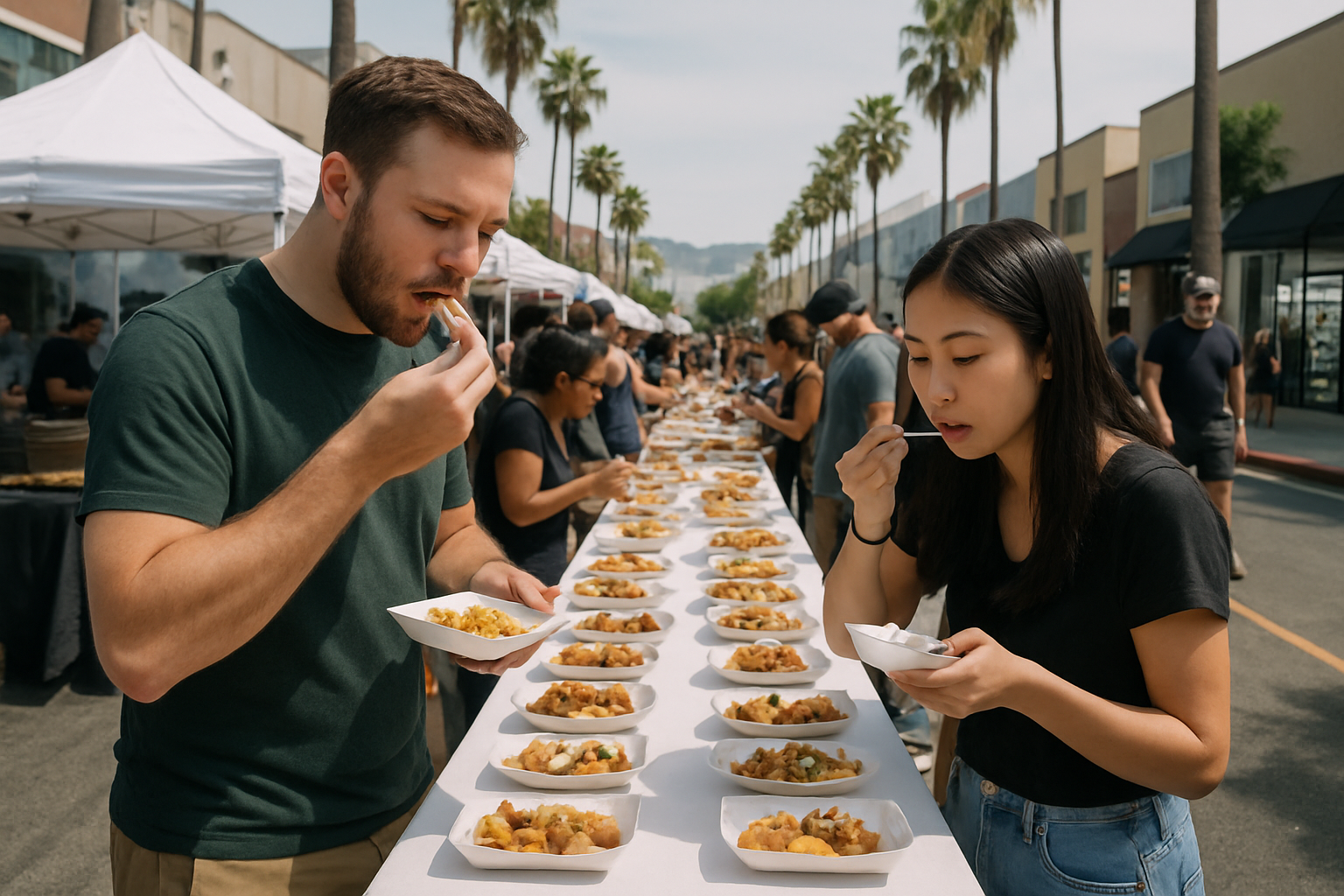 Festival de comida caribeña