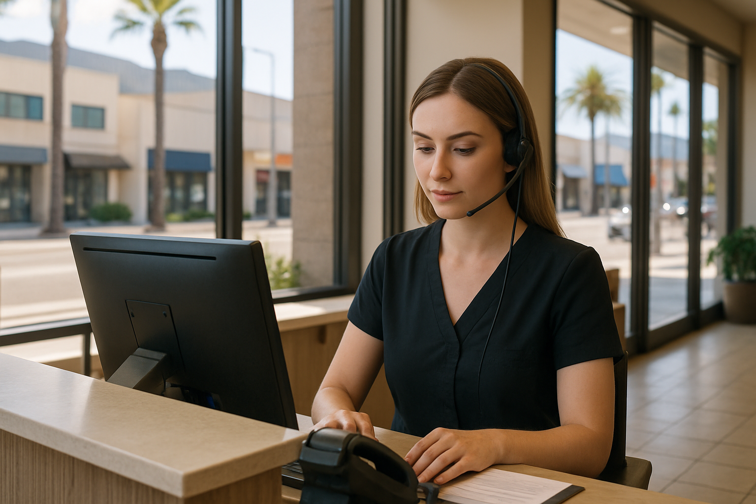 Hotel receptionist